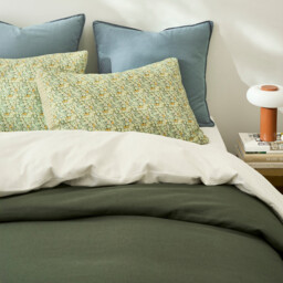 Marnie Plain Pillowcase in Washed Cotton/Linen - thumbnail 2