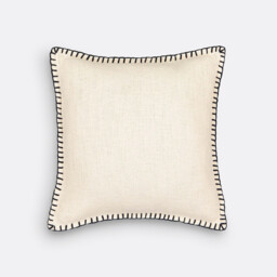 Raoul Cushion Cover in Pure Cotton - thumbnail 2
