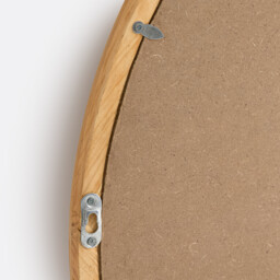Sylea Oval Rattan Mirror, 50 X 65cm - thumbnail 4