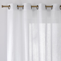 Onega Single Linen Voile Panel with Eyelets