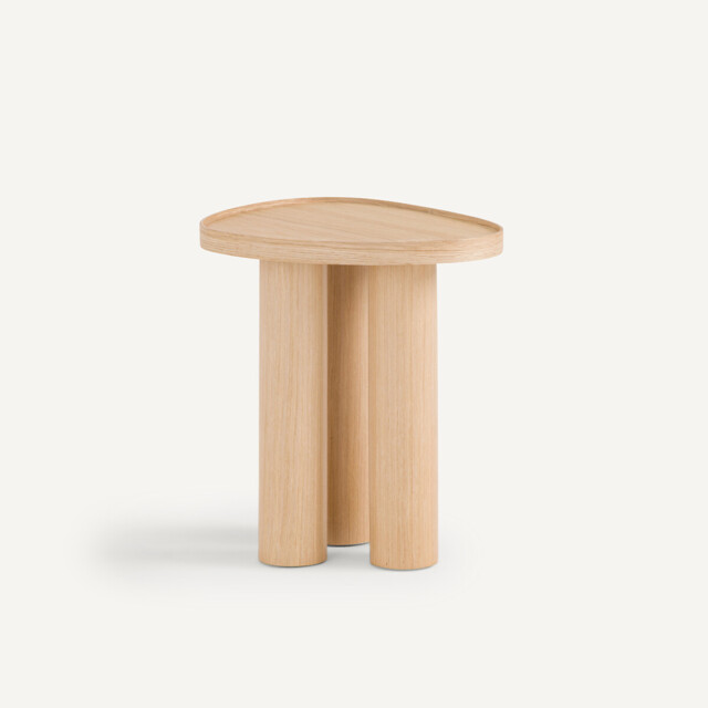 Brazier Side Table in Oak and Oak Veneer - image 1