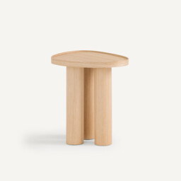 Brazier Side Table in Oak and Oak Veneer