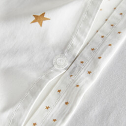Stella Cotton Percale Duvet Cover - thumbnail 4