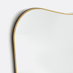 Uyova 50 X70cm Brass Mirror - thumbnail 4
