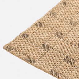 Milas Jute Effect Indoor and Outdoor Rug - thumbnail 2