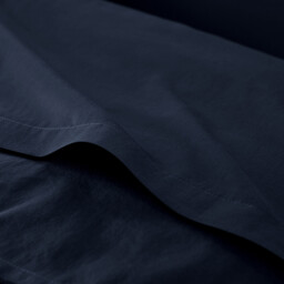 Victor Plain Washed Cotton Satin 300 Thread Count Duvet Cover - thumbnail 4