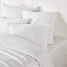 Scenario Cotton Percale 200 Thread Count Fitted Sheet, 35cm Flap - thumbnail 3