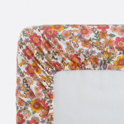 Meredith Fitted Sheet in Washed Cotton For Mattress Height 25cm - thumbnail 3