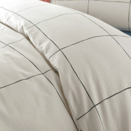 Heol Under The Sea 20% Recycled Cotton Duvet Cover With Tufting - thumbnail 4