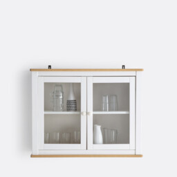 Alvina Pine Wall Cabinet - thumbnail 3