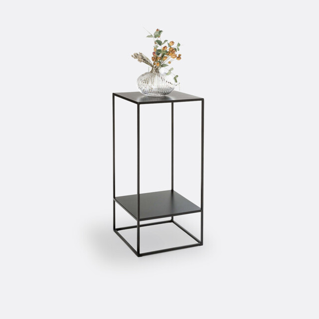 Miva Steel 2-Tier Side Table - image 1