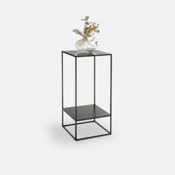 Miva Steel 2-Tier Side Table - thumbnail 1