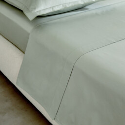 Galor Cotton Satin 400 Thread Count Flat Sheet - thumbnail 3