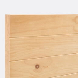 Jalun Brushed Solid Pine Headboard - thumbnail 4