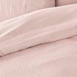 Kumla Children's Plain Cotton Muslin Fitted Sheet - thumbnail 3