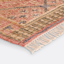 Saliha Kilim Jute Cotton Rug - thumbnail 4