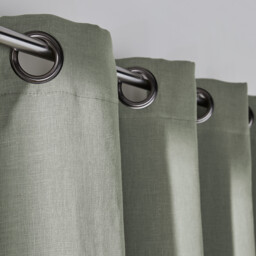 Onega Blackout Radiator Curtain in Washed Linen - thumbnail 3