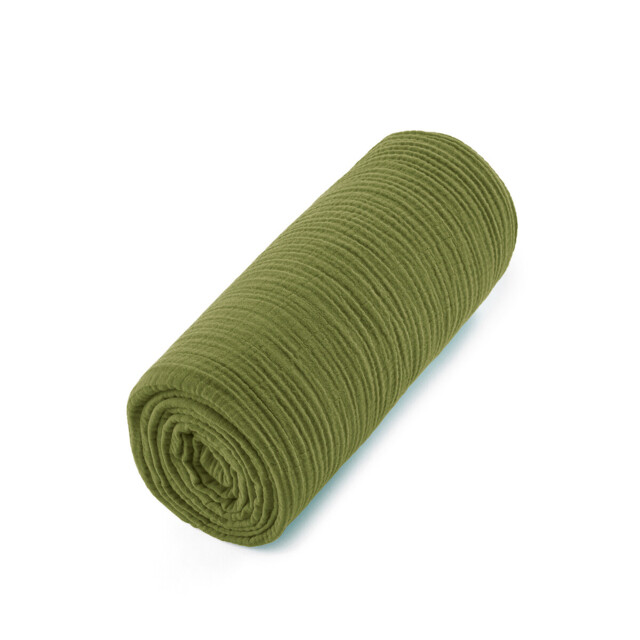 Yafa Organic Cotton Muslin Fitted Sheet - image 1