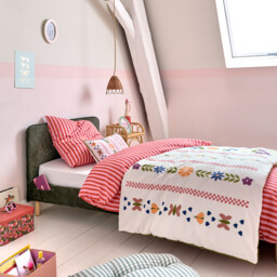 Papilio Quilted Children's Bedspread in Floral Print - thumbnail 2