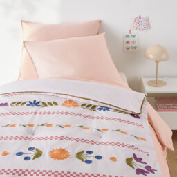 Papilio Quilted Children's Bedspread in Floral Print - thumbnail 3