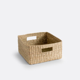 Nové Woven Straw Basket - thumbnail 1