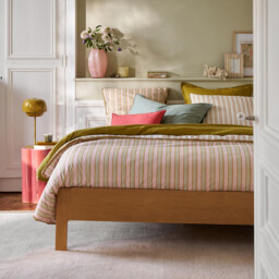 Victor Plain Washed Cotton Satin 300 Thread Count Pillowcase - thumbnail 2