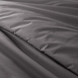Scenario Plain Organic Cotton Percale Duvet Cover - thumbnail 3