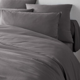 Scenario Plain Organic Cotton Percale Duvet Cover