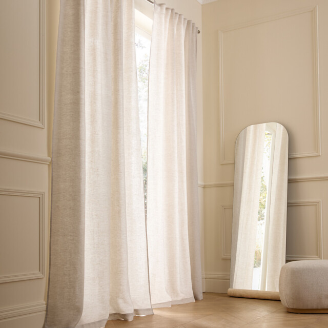 Private Washed Linen Curtain - image 1