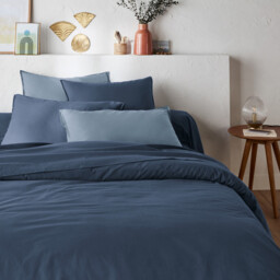 Scenario Plain 100% Washed Cotton Pillowcase - thumbnail 2