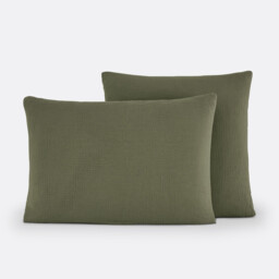 Kumco Pillowcase in Cotton Muslin/Washed Cotton - thumbnail 1