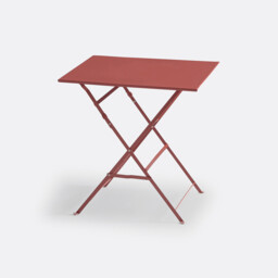 Ozevan Square Folding Metal Table