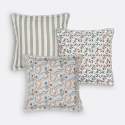 Octavine 40 X 40cm Linen/Cotton Cushion Cover - thumbnail 3
