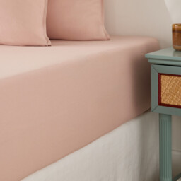 Clara 30cm Brushed Cotton Fitted Sheet - thumbnail 1