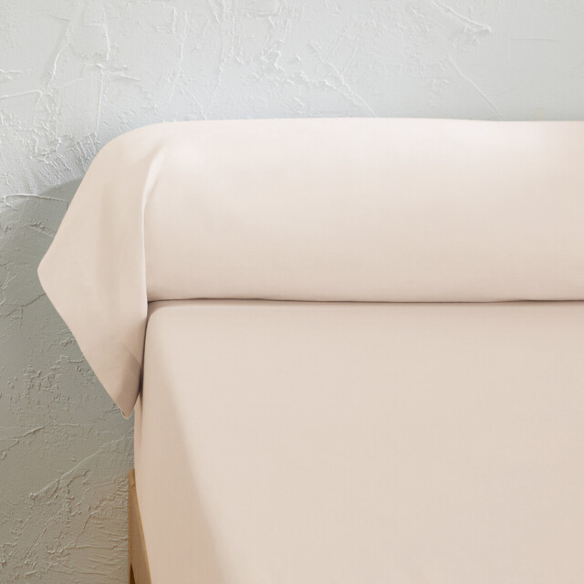 Scenario Plain 100% Cotton Bolster Pillowcase - image 1