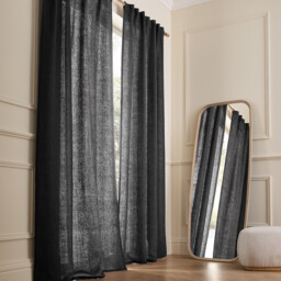 Cedal Heavyweight Linen Curtain with Concealed Tab Top Header