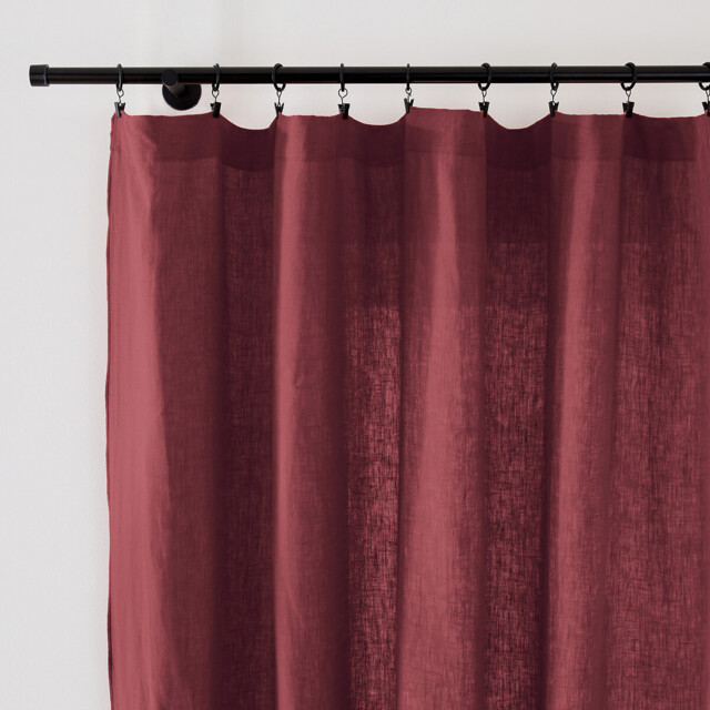 Onega Washed Linen Single Voile Panel - image 1