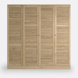 Mayor 4-Door Wardrobe - thumbnail 2