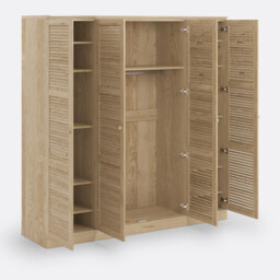 Mayor 4-Door Wardrobe - thumbnail 4