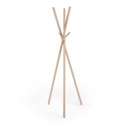 Compo Solid Oak Tripod Coat Rack