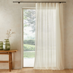 Varkala Organic Cotton Voile Curtain - thumbnail 1