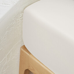 Cotton Fitted Sheet, Flap Height 25cm - thumbnail 2