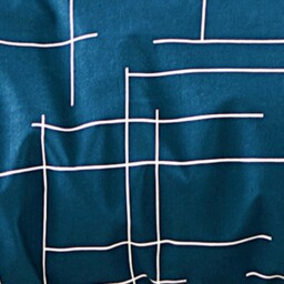 Charline Graphic Reversible Cotton Duvet Cover - thumbnail 2