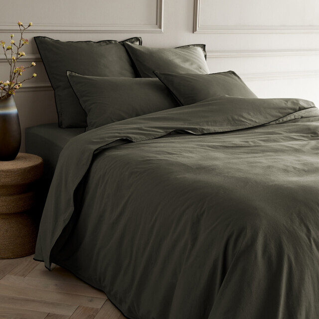 Washed Cotton Voile Duvet Cover - image 1