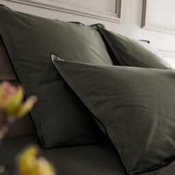 Washed Cotton Voile Duvet Cover - thumbnail 3