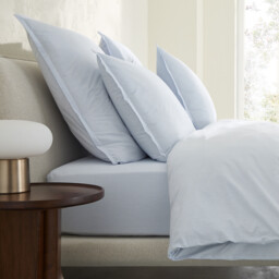 Sabbal Washed Cotton Percale 300 Thread Count Pillowcase
