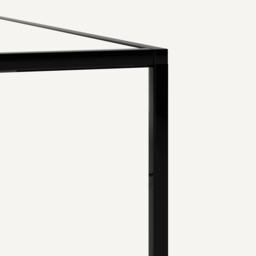 Sybil Square Tempered Glass Coffee Table - thumbnail 4
