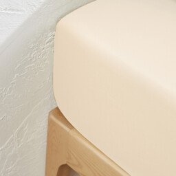 Cotton Fitted Sheet, Flap Height 25cm - thumbnail 2