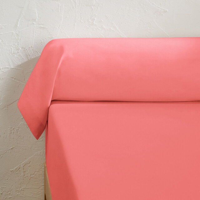 Scenario Plain 100% Cotton Bolster Pillowcase