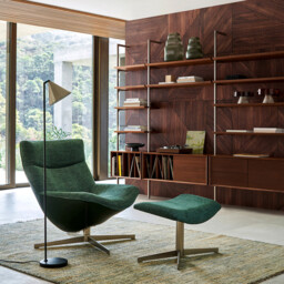 Archivita XL TV Stand in Walnut Veneer - thumbnail 3
